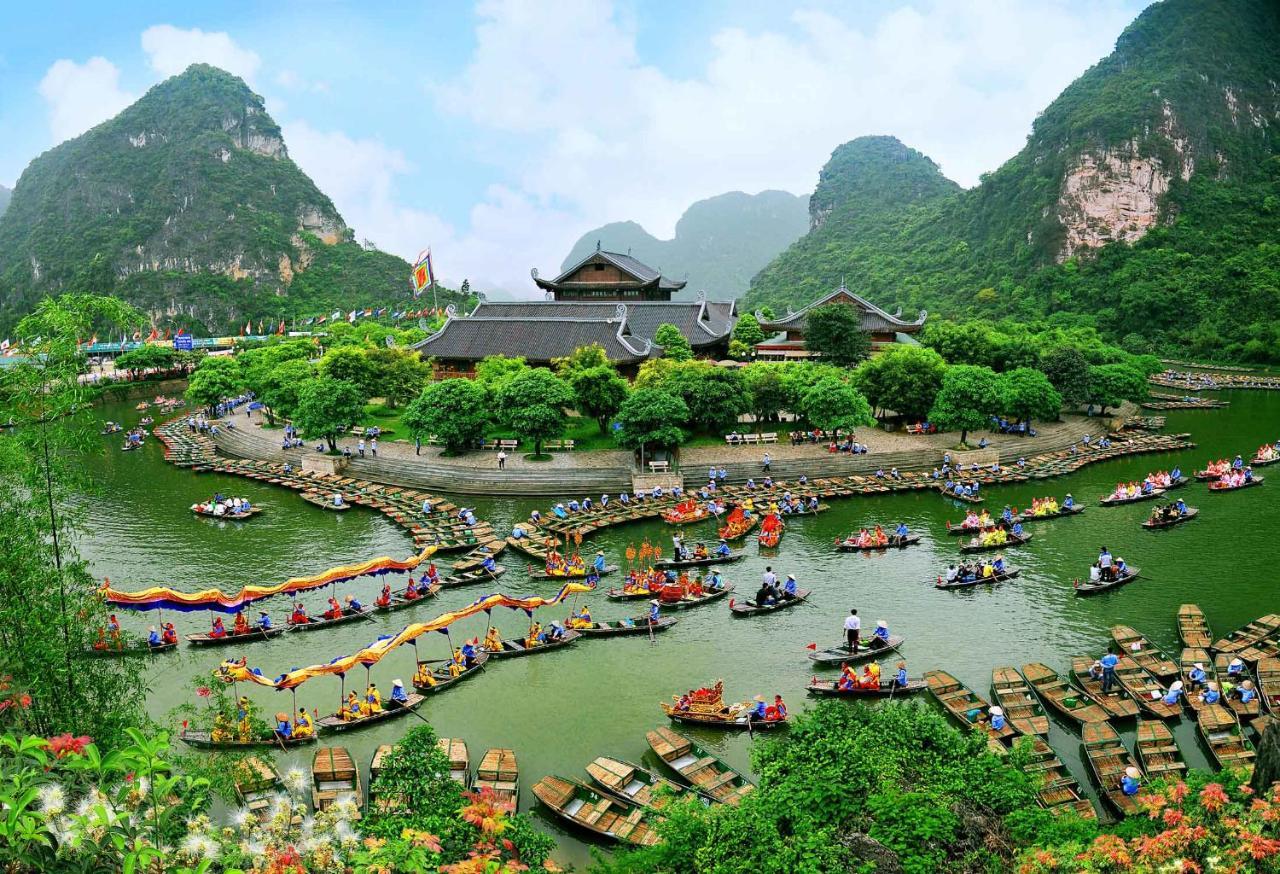 Lam Dat Hotel Ninh Binh Exterior foto