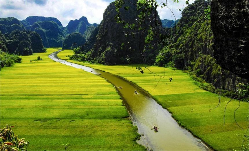 Lam Dat Hotel Ninh Binh Exterior foto